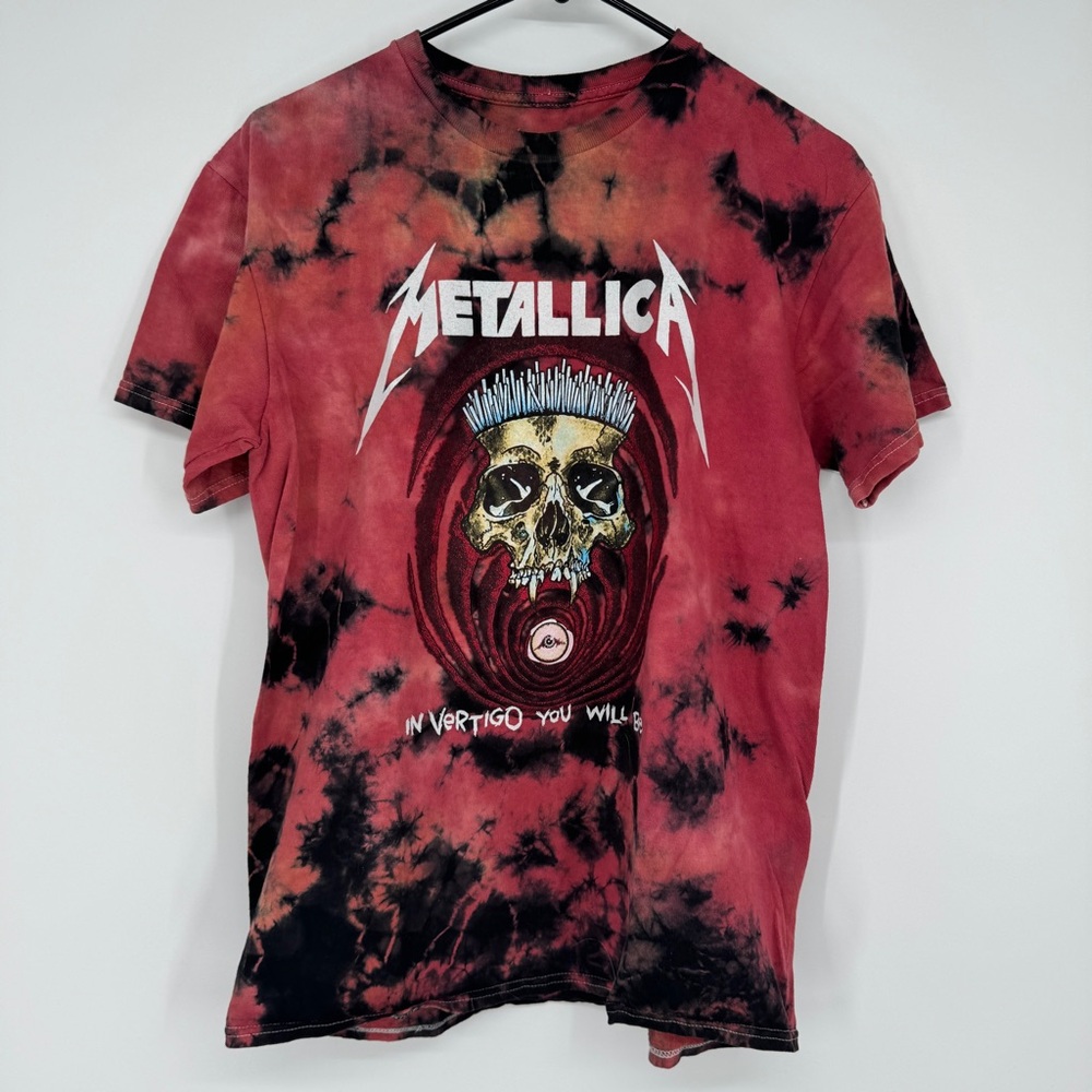 5/$25 Metallica In Vertigo you will be skull tshirt